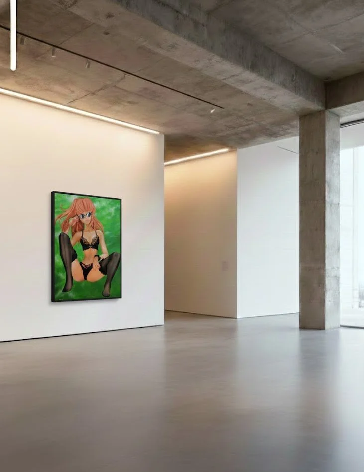 Arika1: Enchanting Green Whispers and Kawaii Temptation