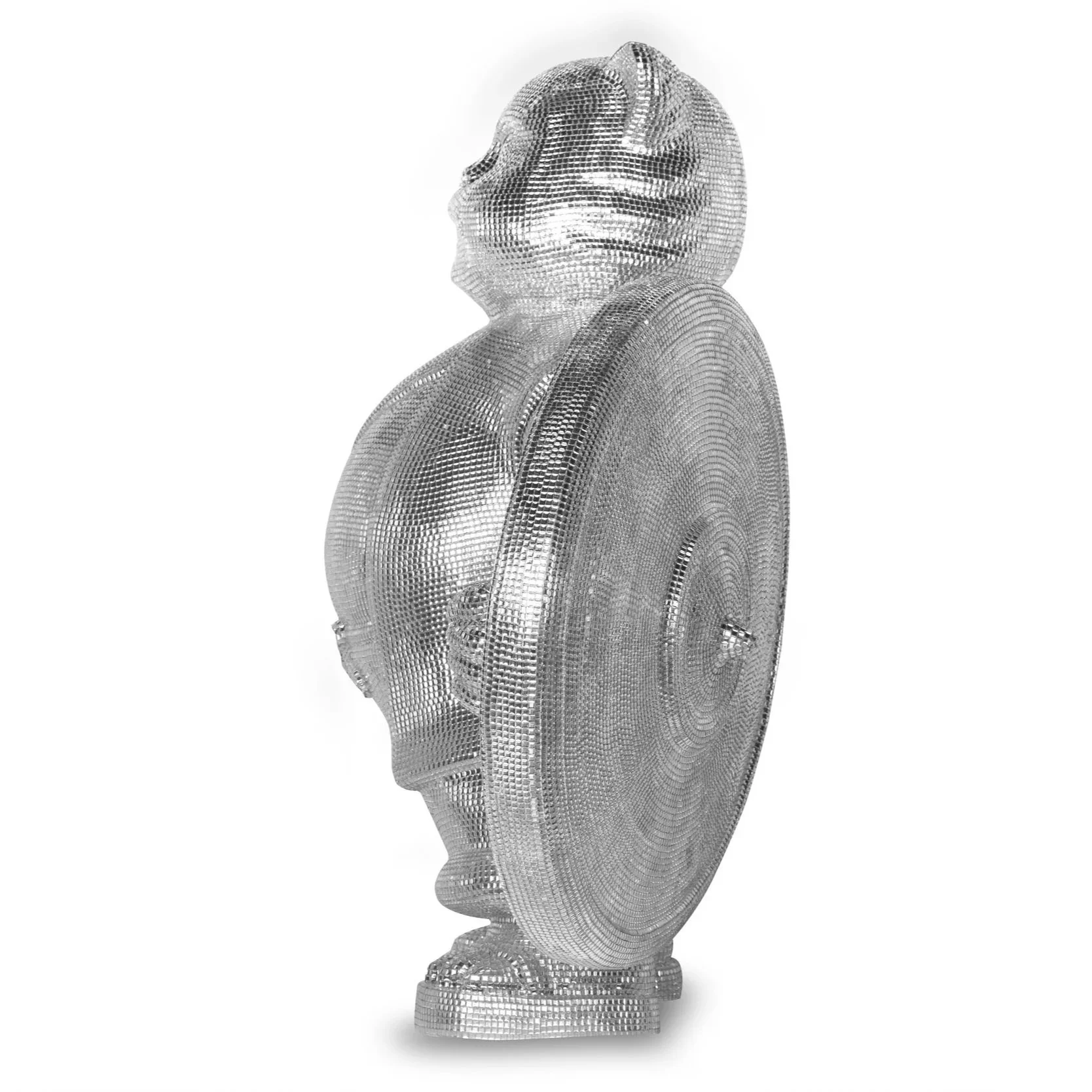 Silvered Warriorcat’s Vigil: Spectral Crystal Guardian