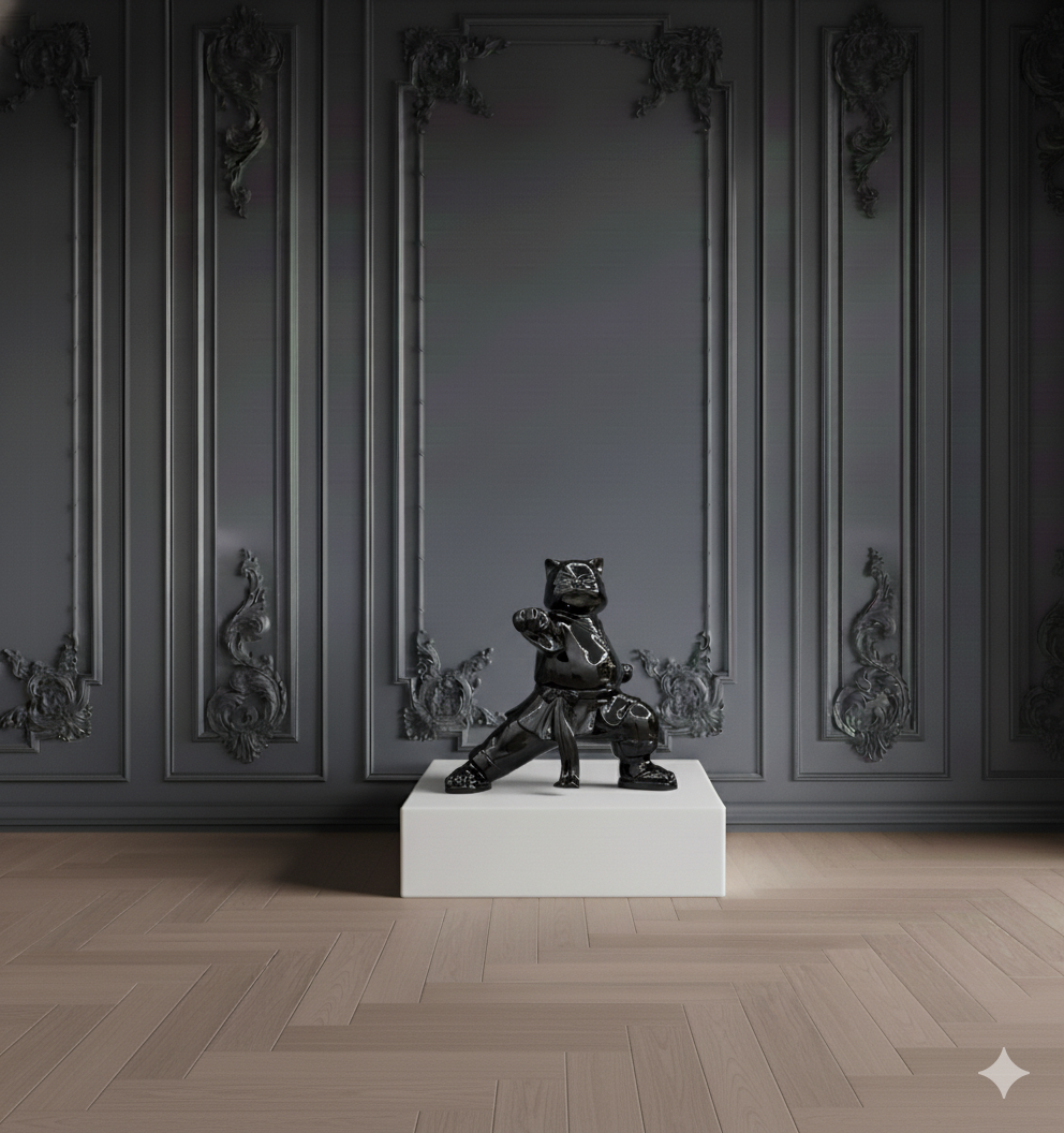 The Elegance of Kungfucat : Black Cat Fu Symphony