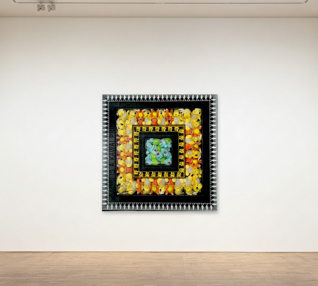 Fiery Orange, Mystic Gold, and Verdant Green : Kawaii spectrum in Plexi-Square