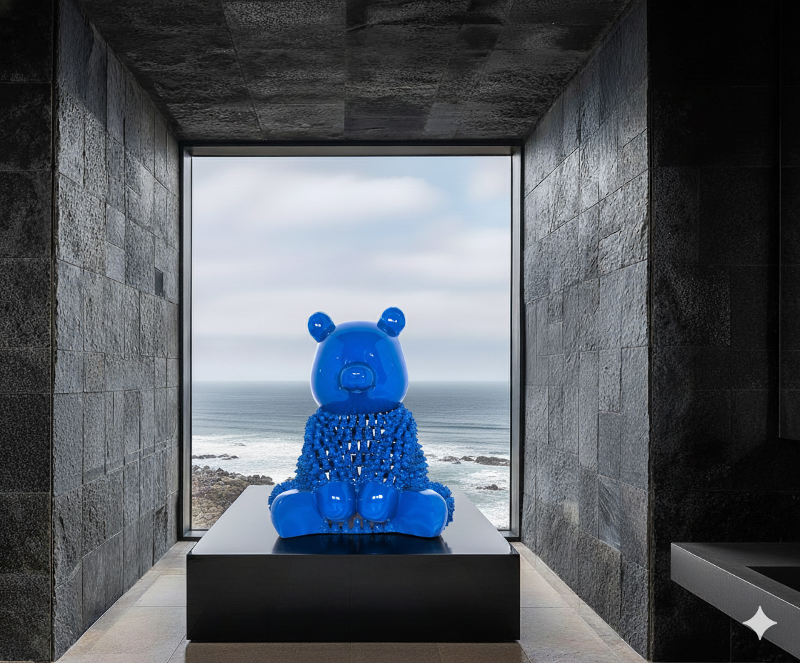 Pandason's Blu : A Lilliputian Ballet of Chromatic Marvels