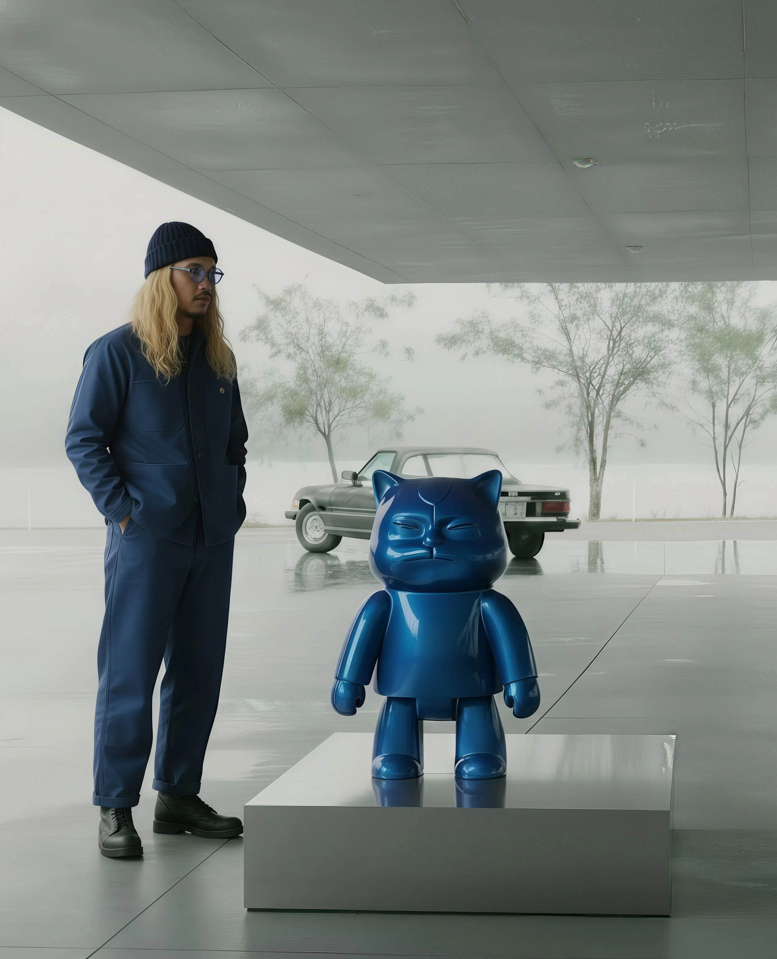 Supreme Robotcat: Blu Cybernetic Maestro