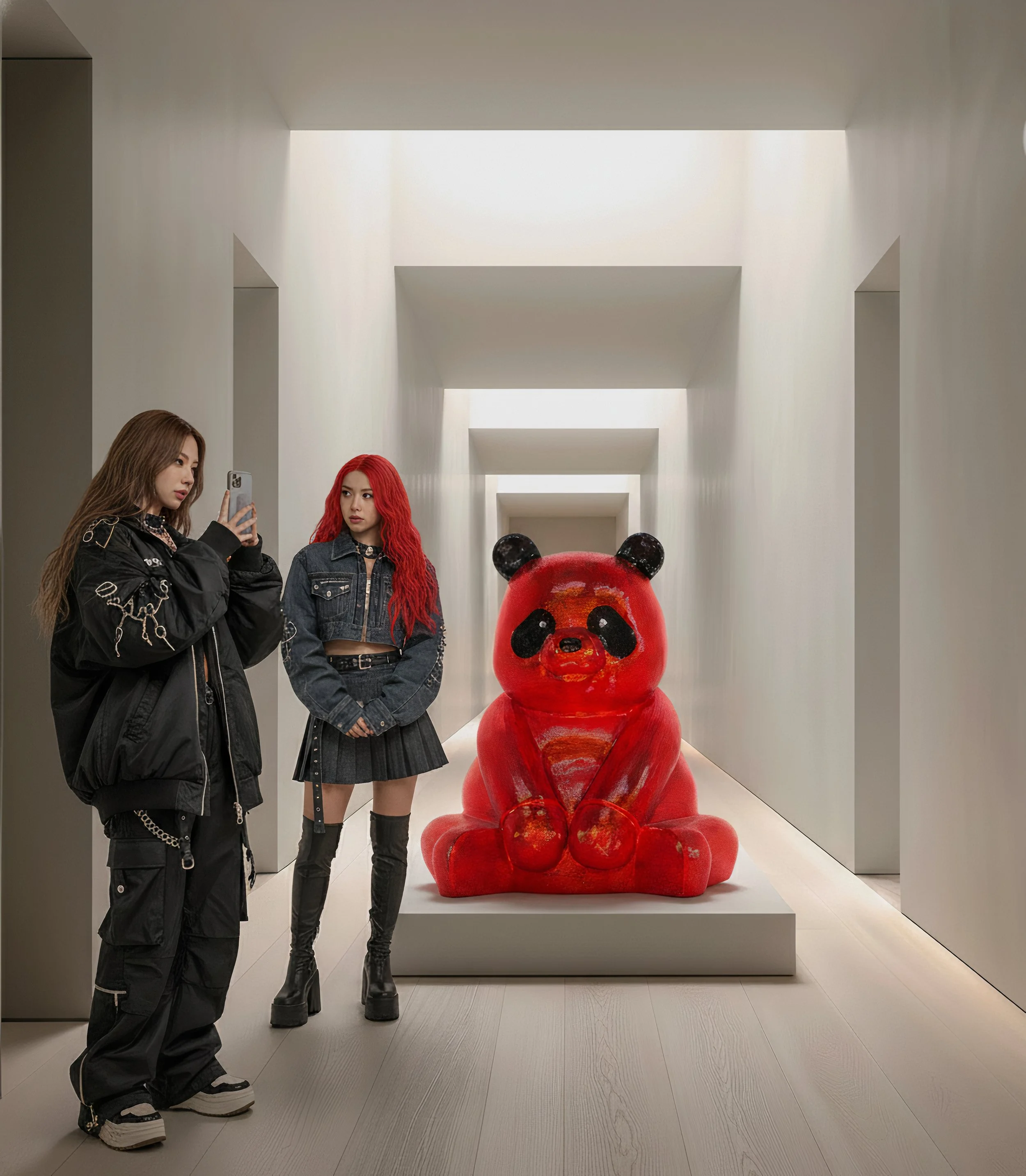 A Pandasan’s Dazzling: Scarlet Sparkle