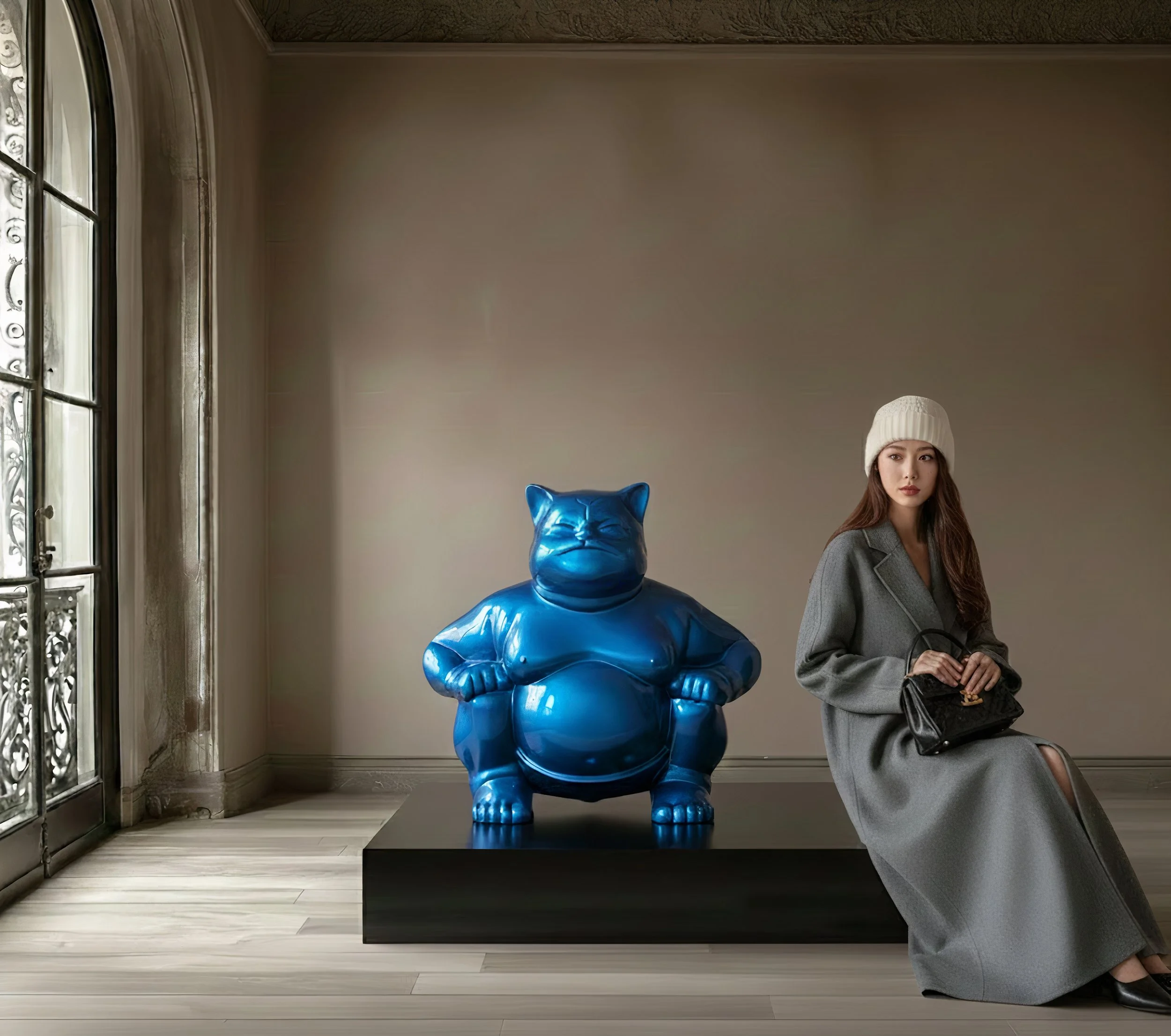 Elegant Sumocat: Blue Dance and Battles of Balance 