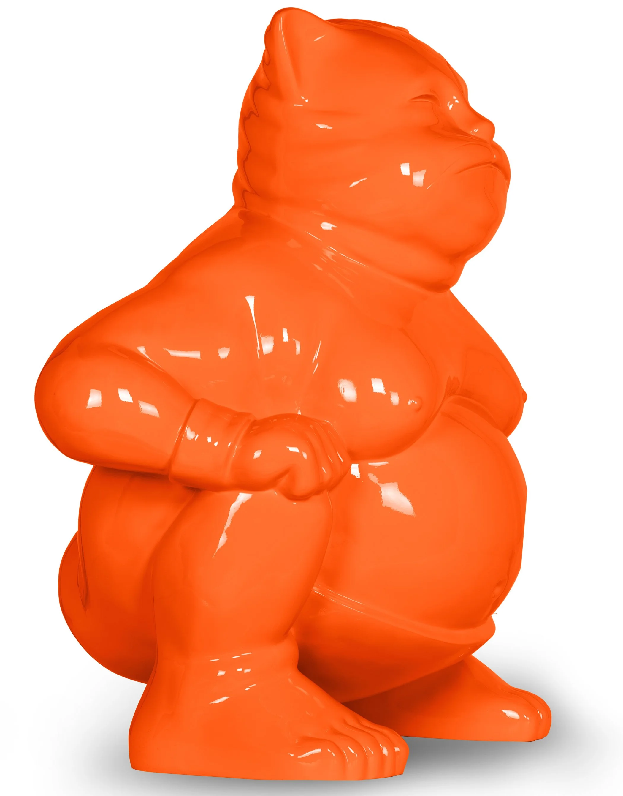 Elegant Sumocat: Orange Dance and Battles of Balance