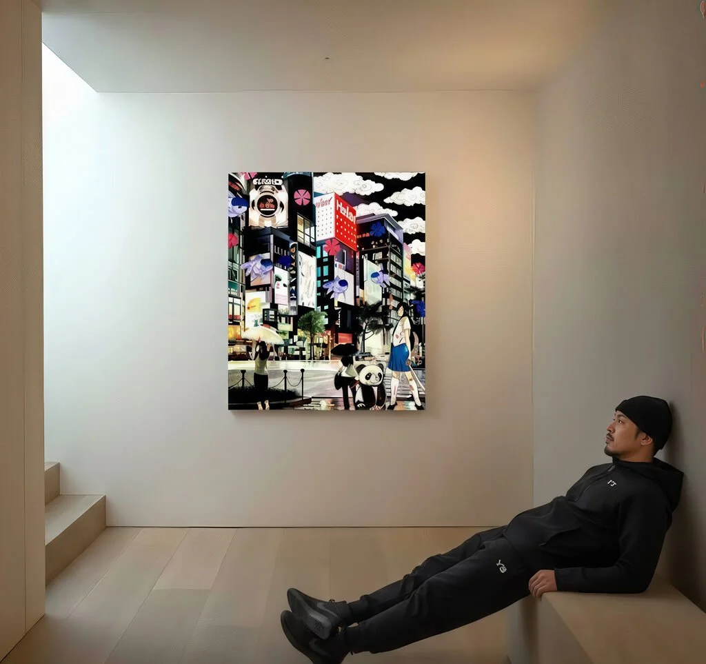 Dior Blossoms in Battle Nocturnes : Elegance in Neon