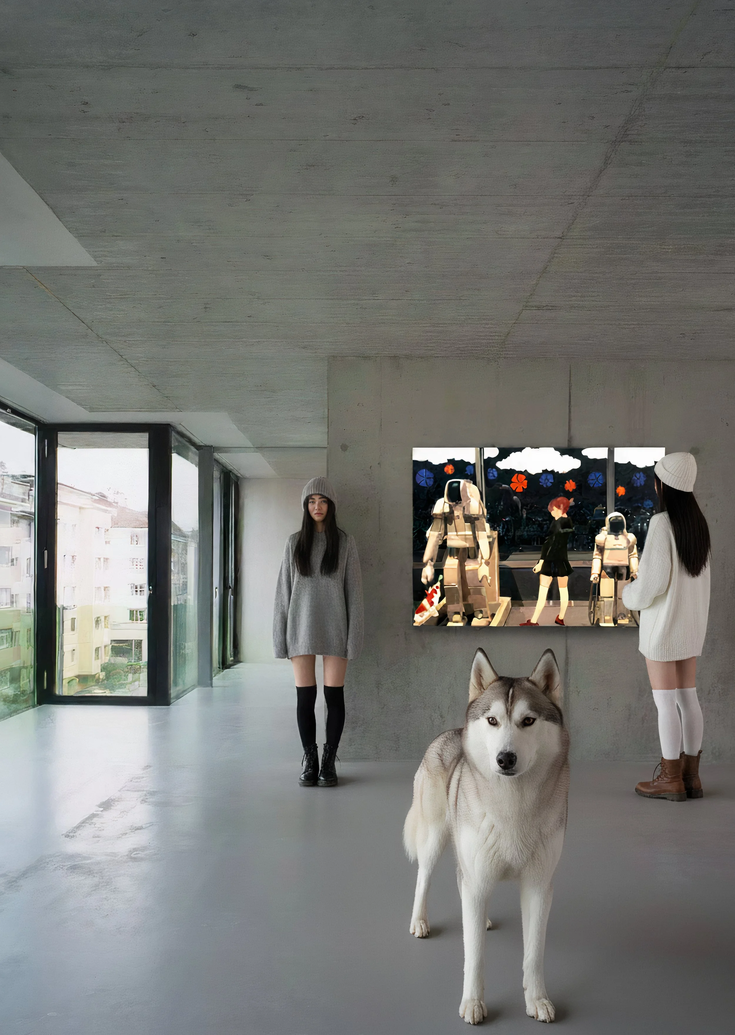 
Asimo's Dance in the Nocturnal Symphony: Mechanical Ballet 