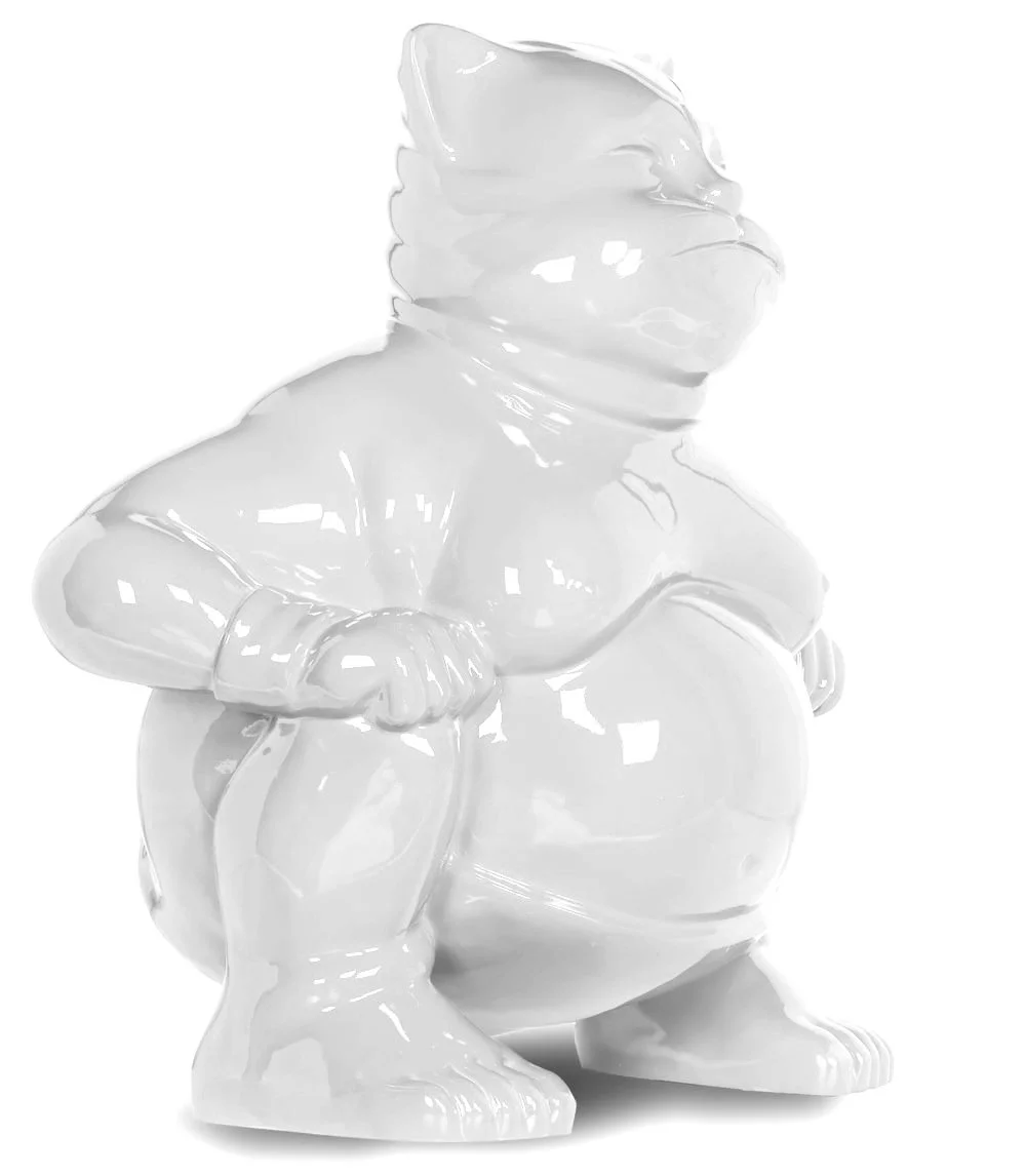 Elegant Sumocat: White Dance and Battles of Balance