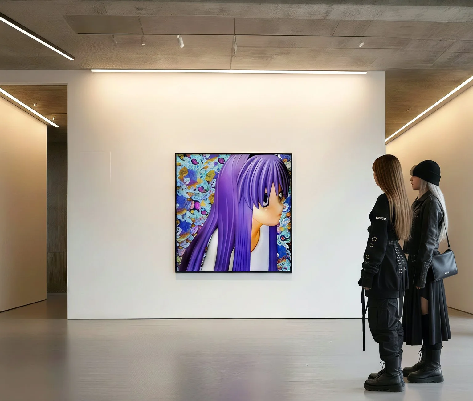 Mizuiro7: Blu Kawaii Reverie with Love, Peace and Whimsical Skulls