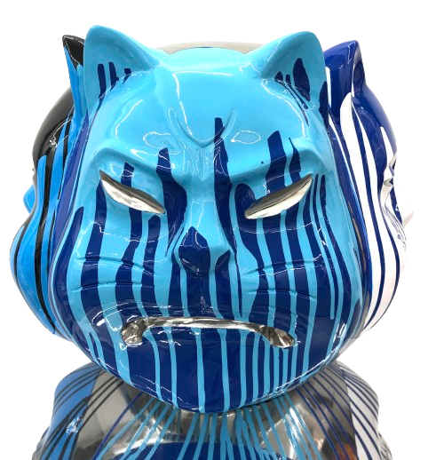 Onmyōdō: The Enigmatic Faces of Samuraicat – Azure and Midnight Currents in the Codex of Dualities