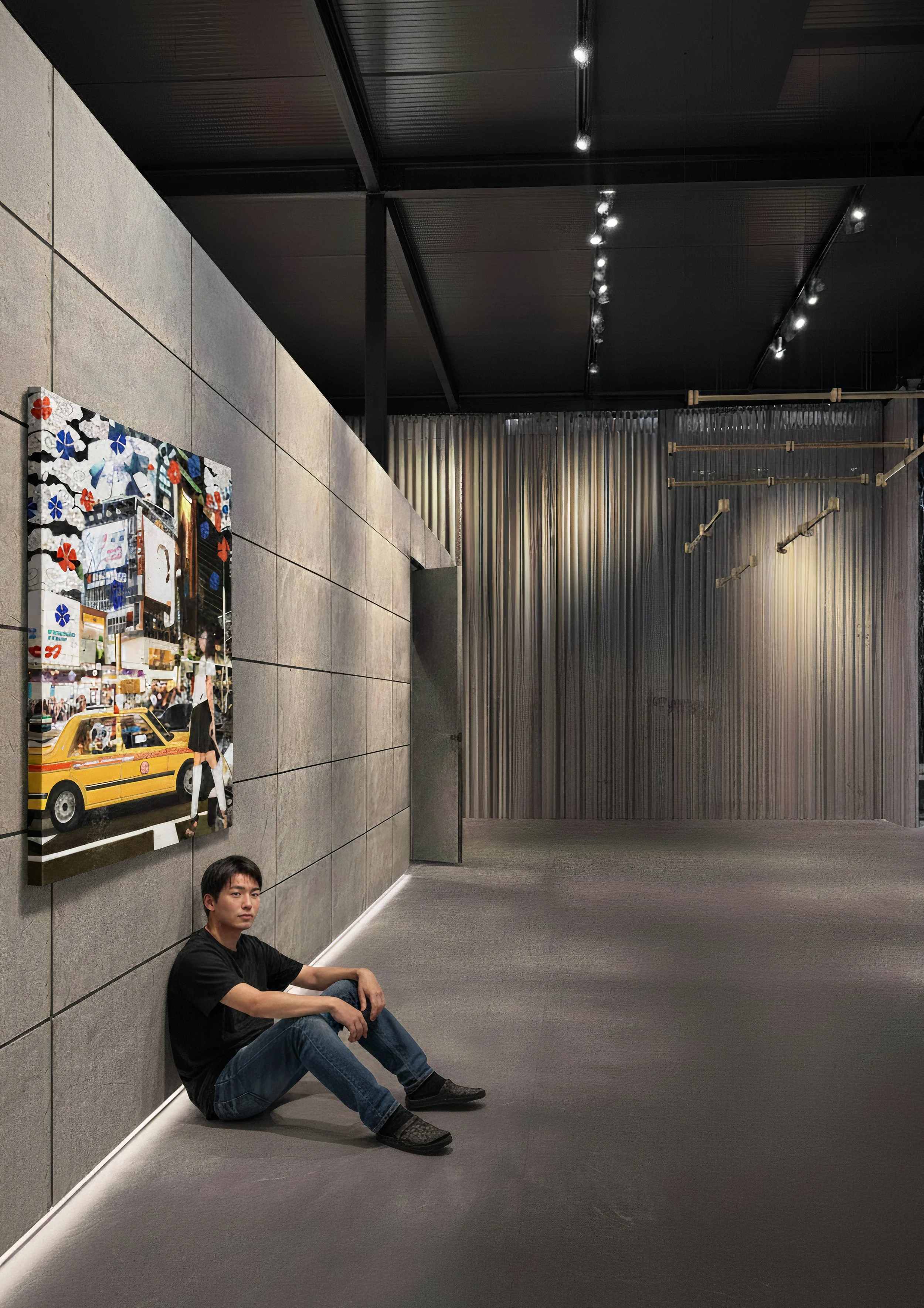 Pandasan's Nocturnal Journey in Kotsu Taxi: Midnight Sakura Ride