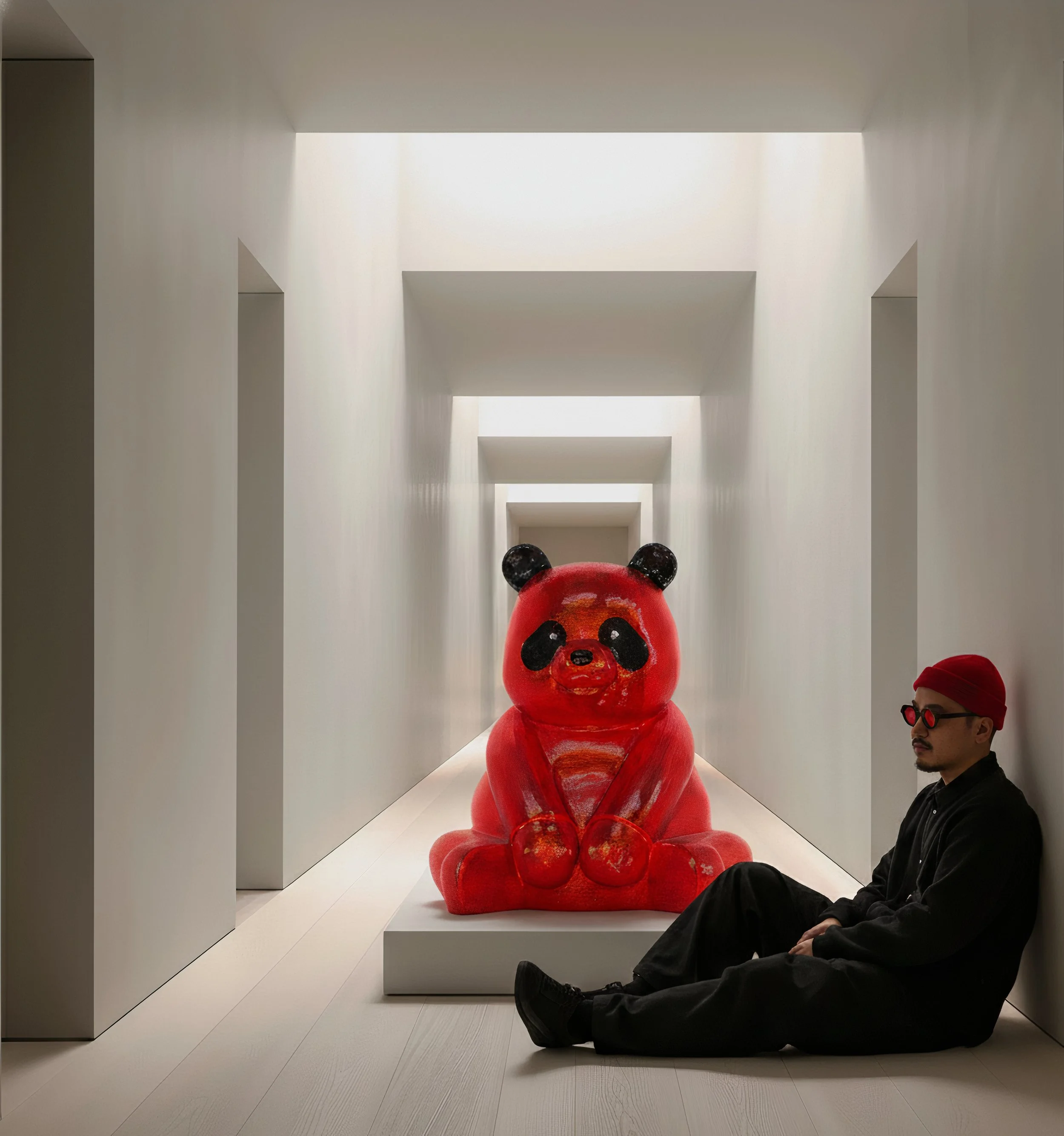 A Pandasan’s Dazzling: Scarlet Sparkle