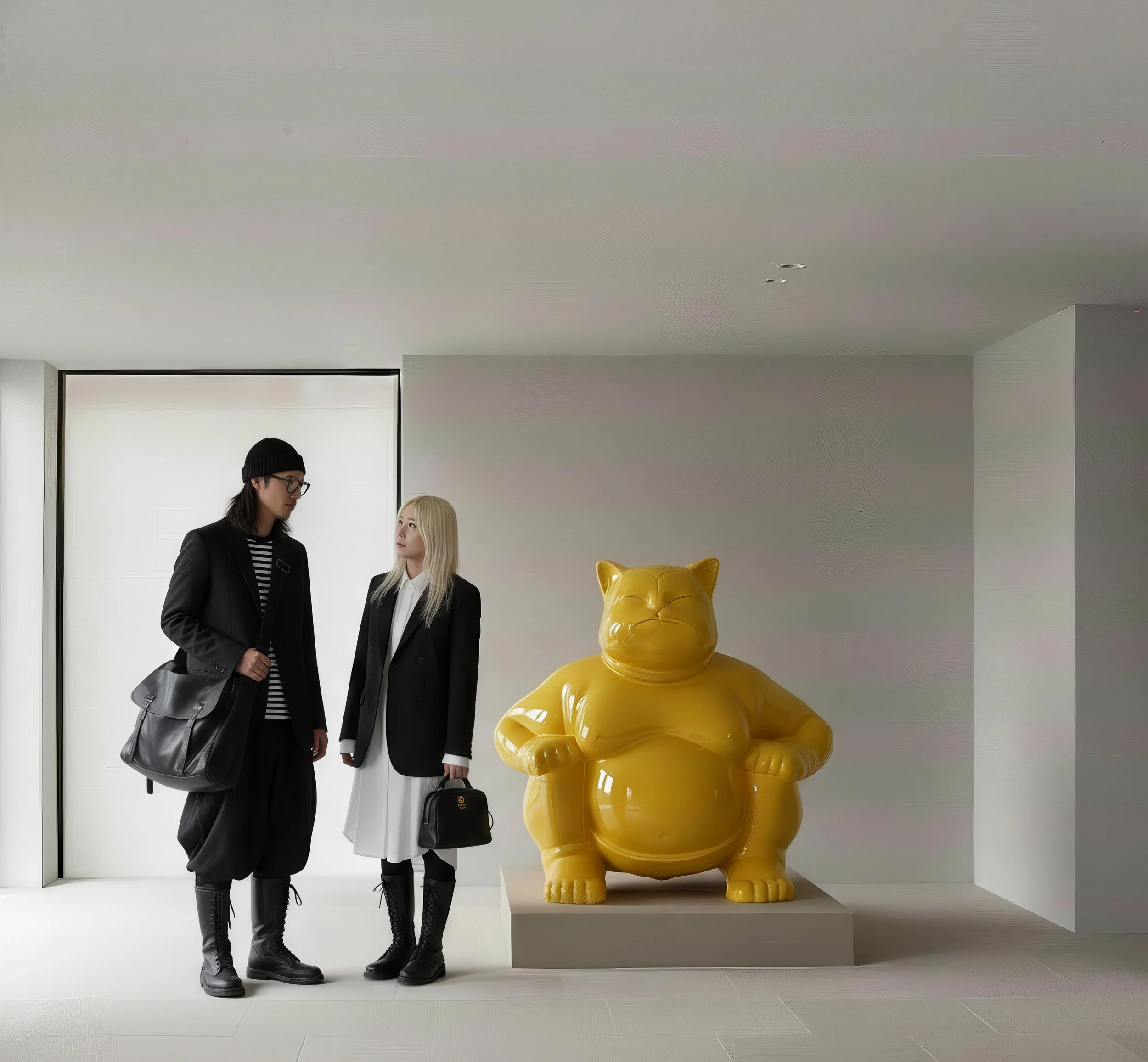 Grandiose Sumocat: Yellow Dance and Battles of Balance