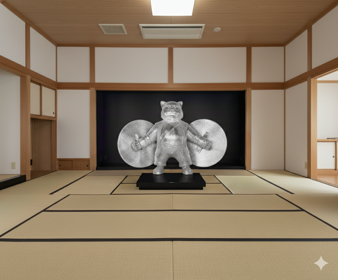 Silvered Warriorcat’s Vigil: Spectral Crystal Guardian