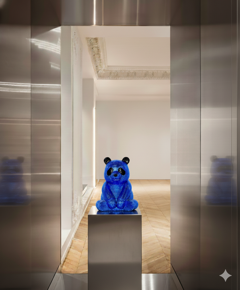 Petite Radiance: Azure Sparkle of Pandasan