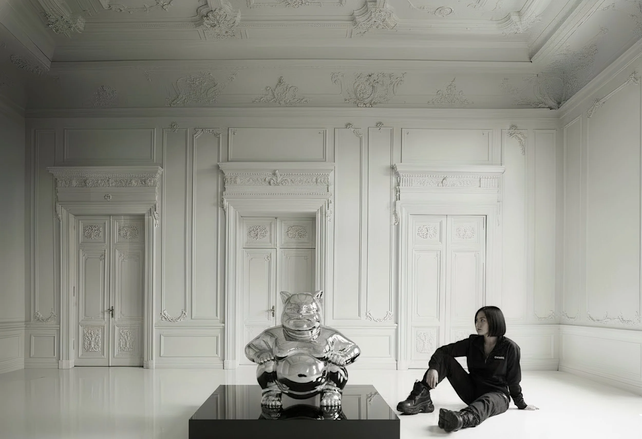 Steel Sumocat: Metallic Majesty