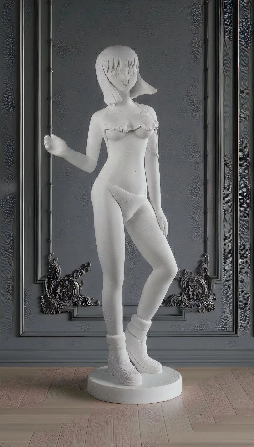 Yumi 2: Chiseled Allure and Graceful Pose