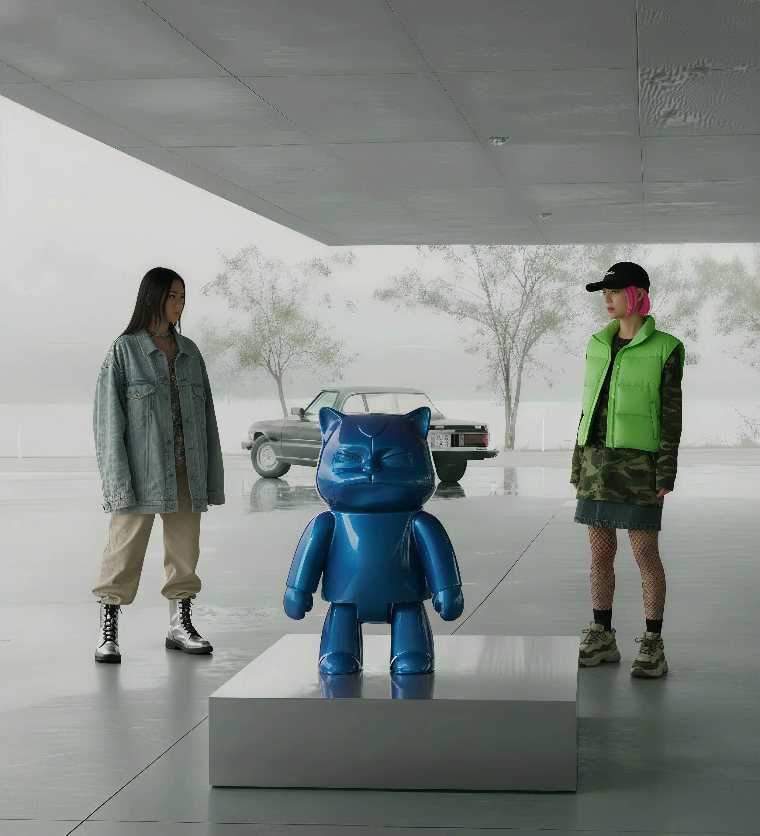 Supreme Robotcat: Blu Cybernetic Maestro