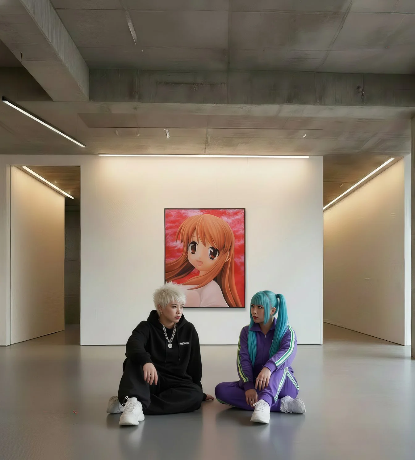 Kanako1: Crimson Temptation in Kawaii Elegance