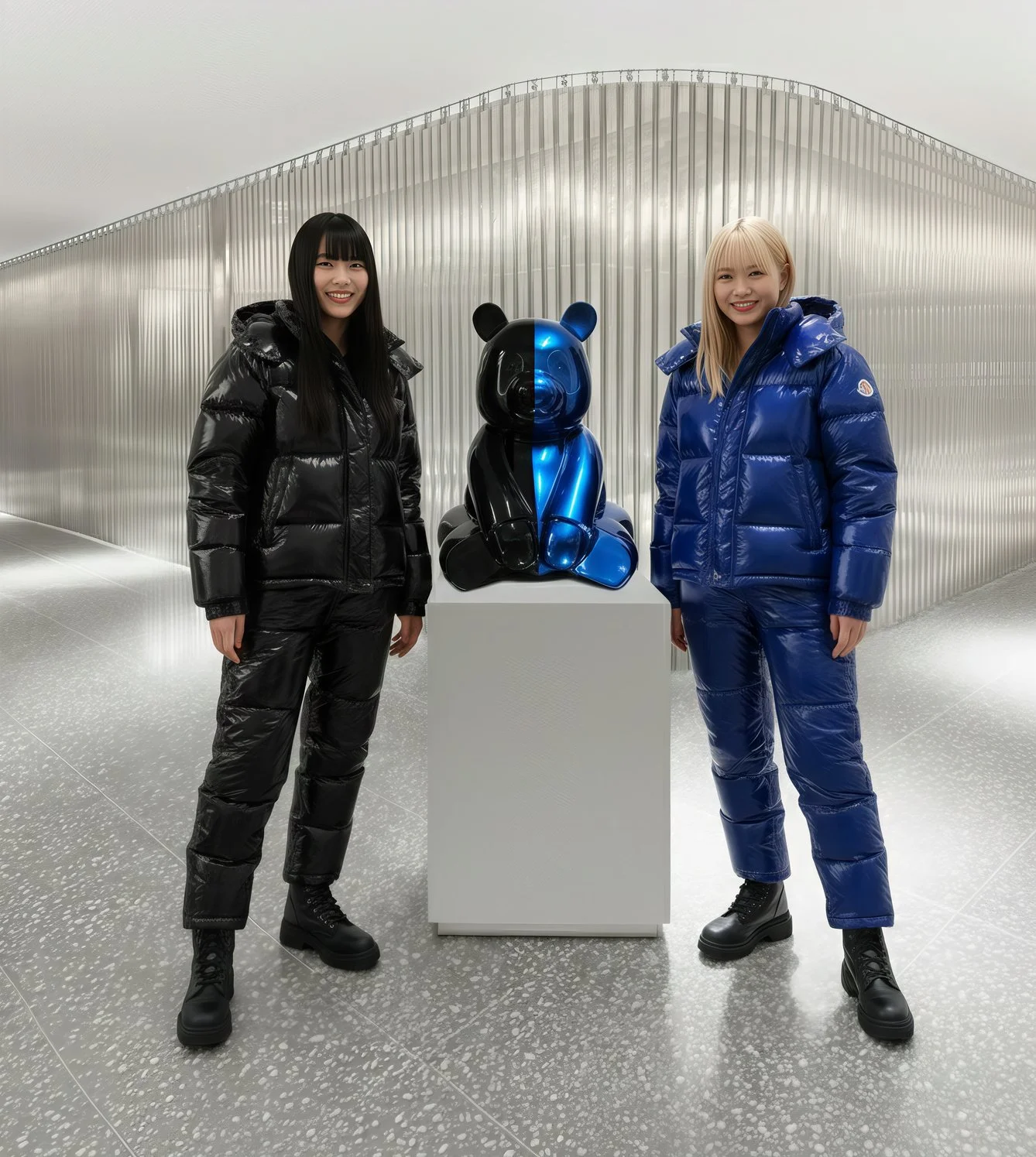 The United Pandasan : Spectral Symmetry Black & Blu