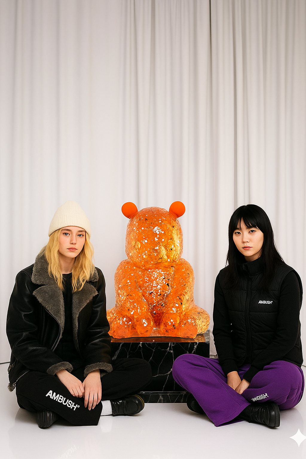 Pandasan’s Flower Power Tangerine Symphony