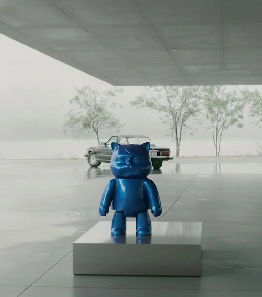 Supreme Robotcat: Blu Cybernetic Maestro