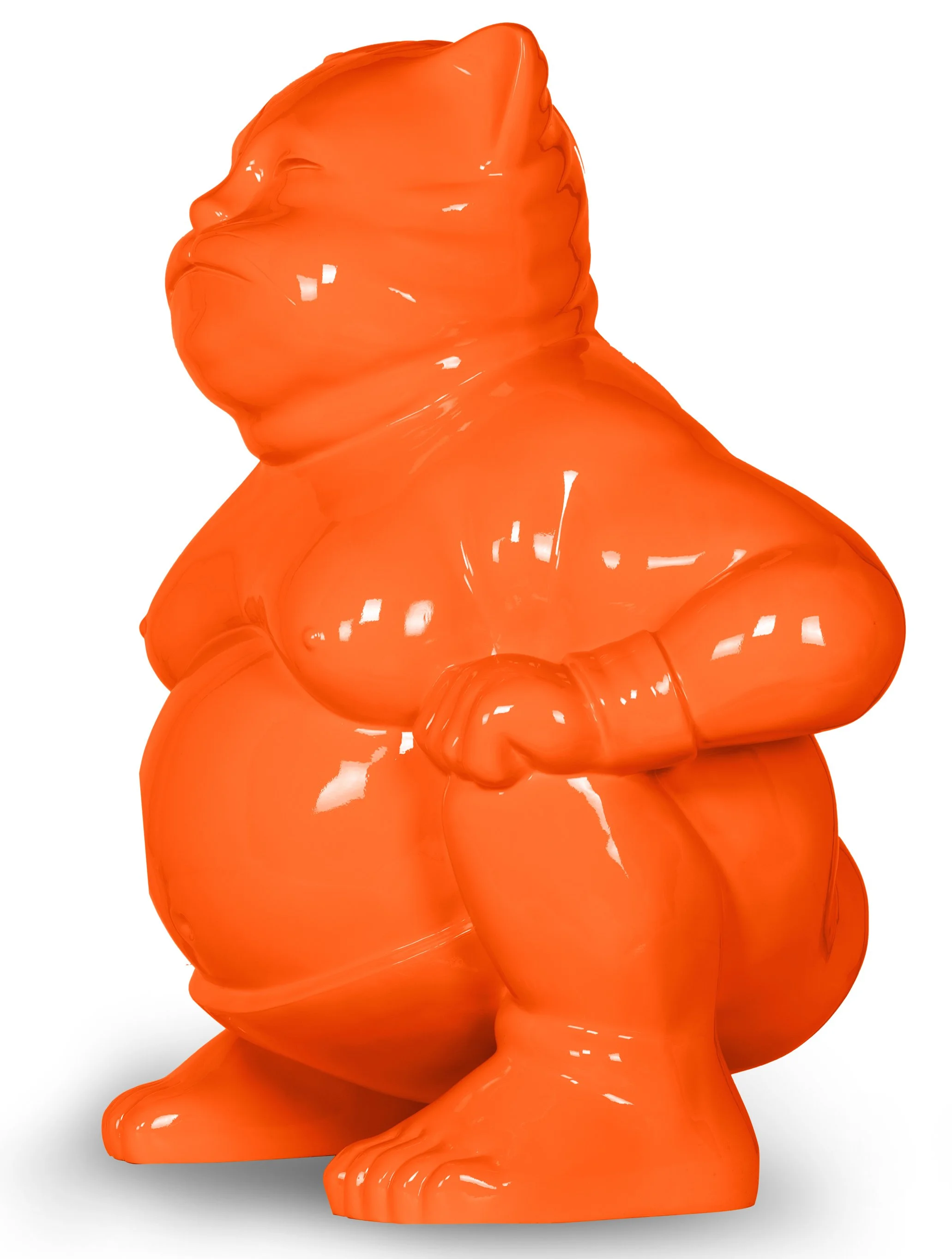 Elegant Sumocat: Orange Dance and Battles of Balance