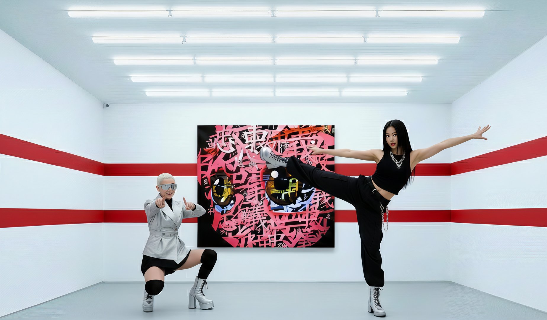 Kawaii Kanji Whispers Red