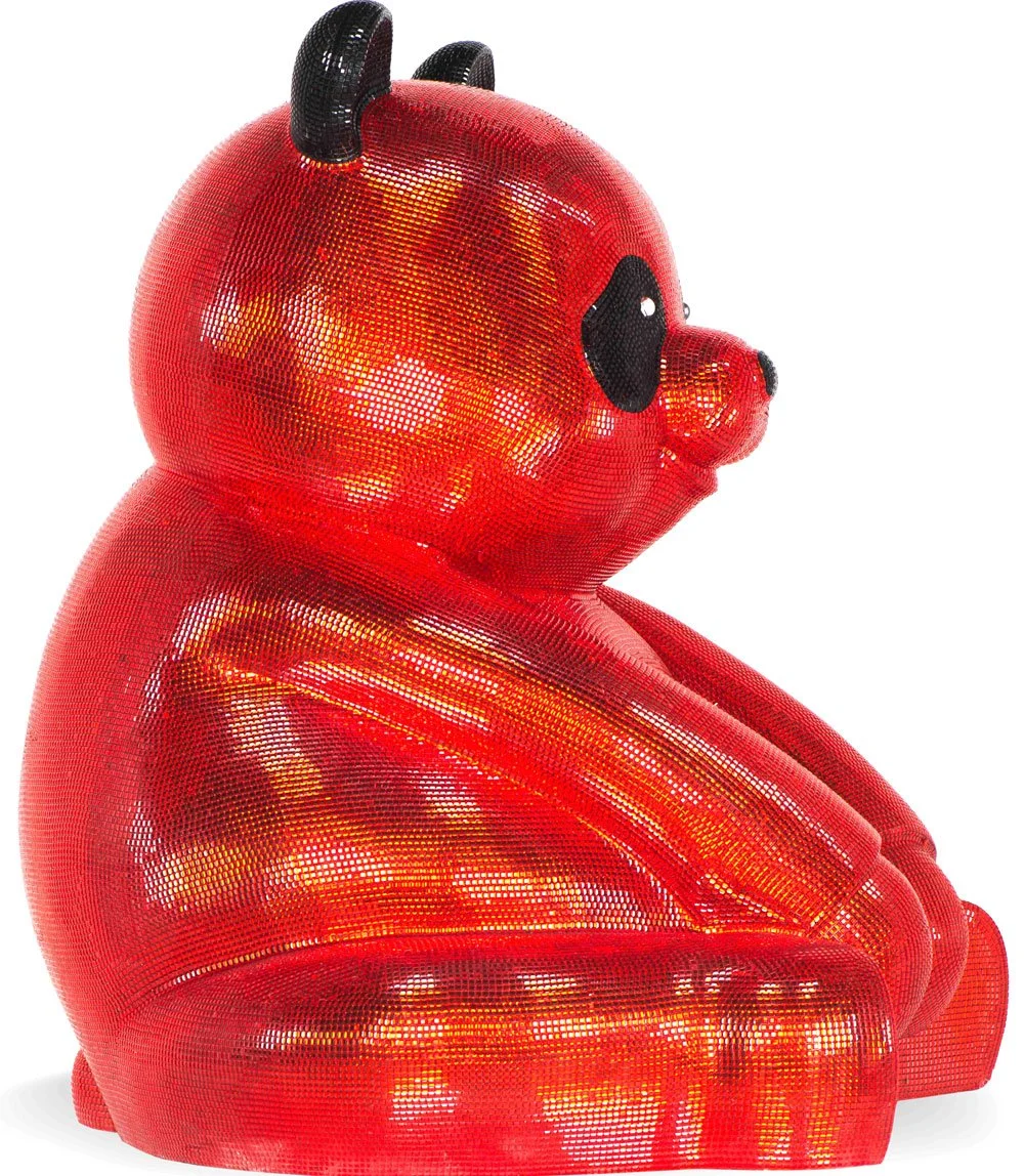 A Pandasan’s Dazzling: Scarlet Sparkle