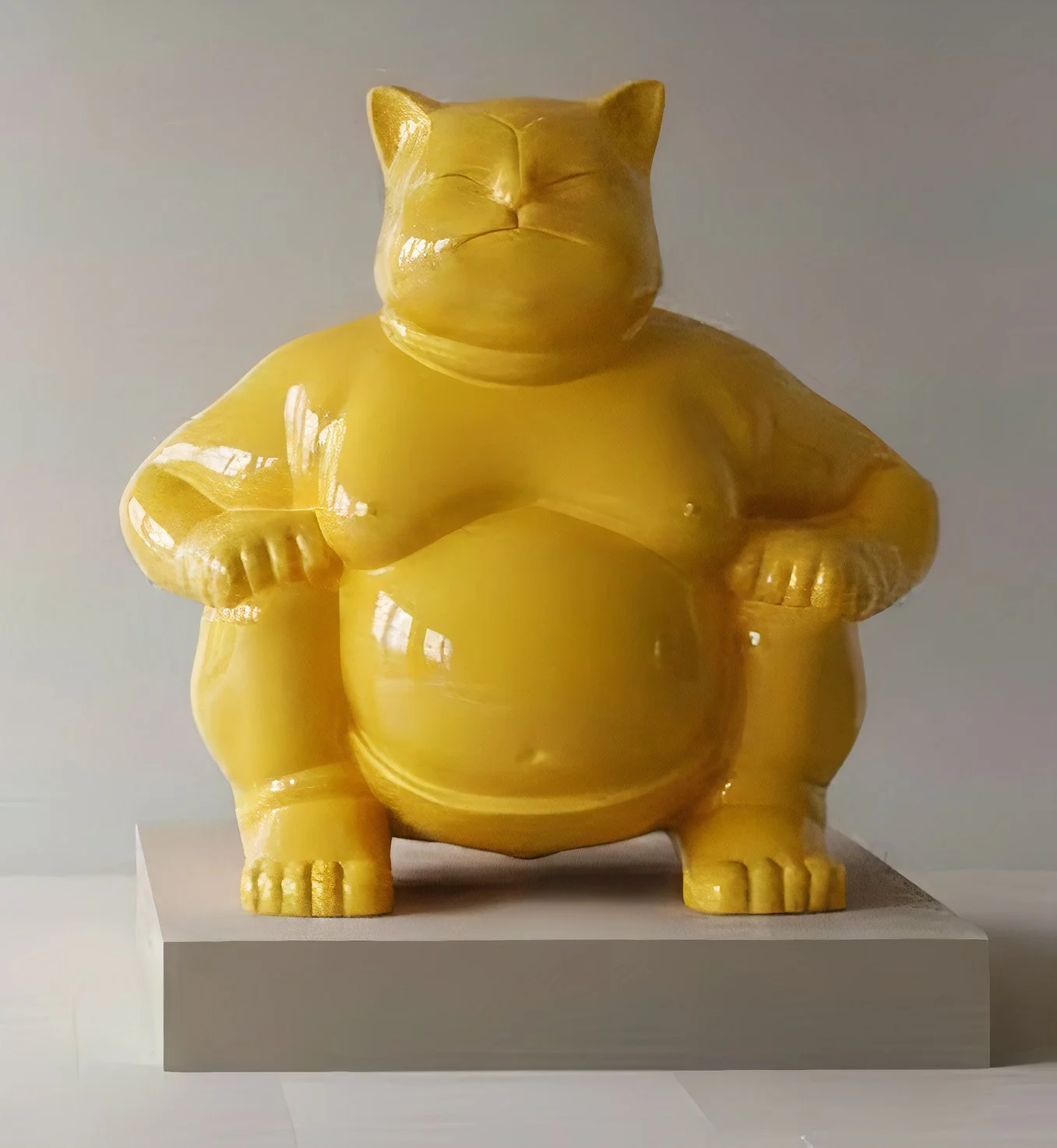 Grandiose Sumocat: Yellow Dance and Battles of Balance