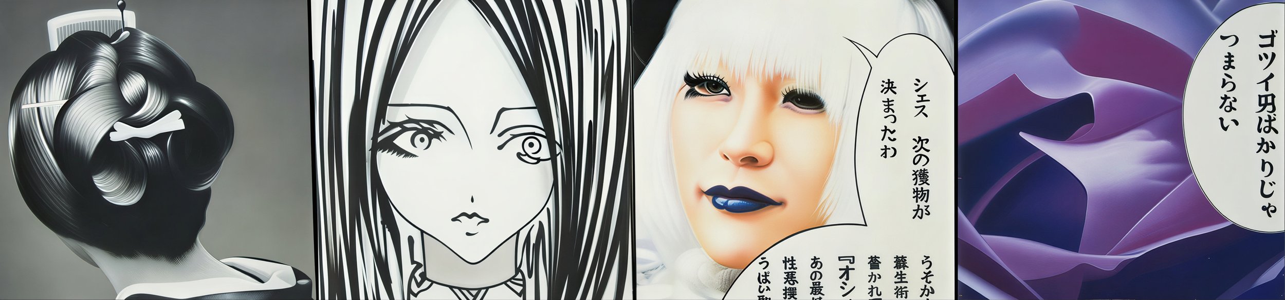 Echelons of Empowerment : purple Panorama 