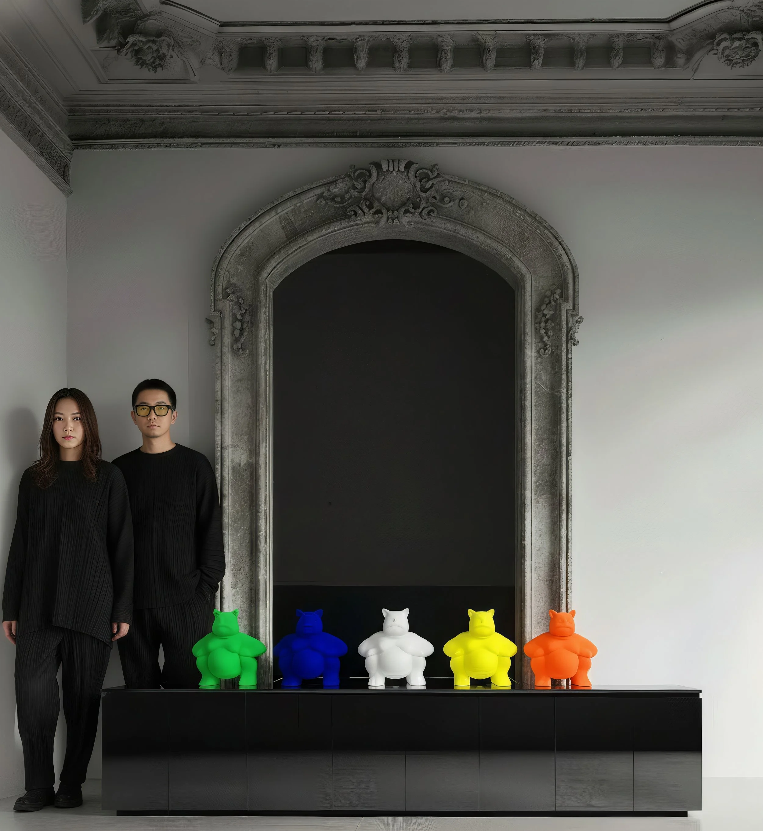 Fivefold Sumowarriors: Spirits of the Ritual Pantheon