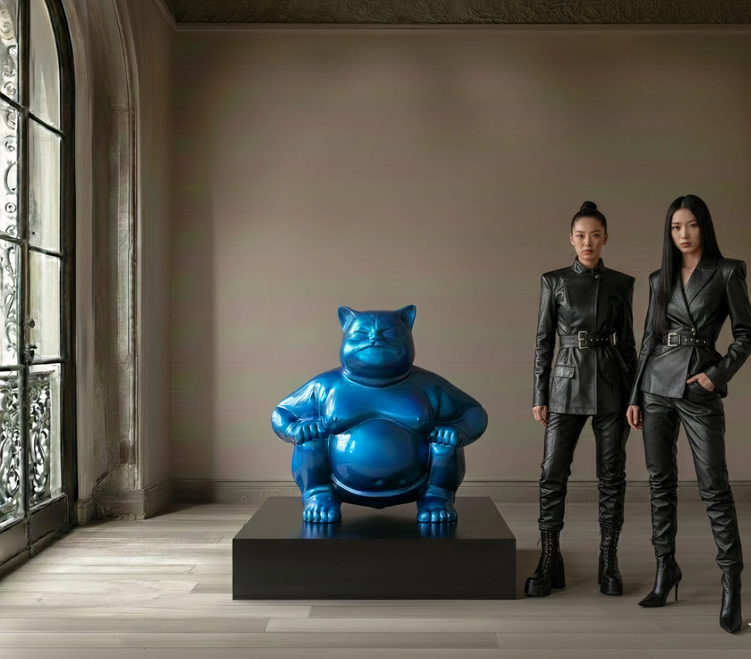 Elegant Sumocat: Blue Dance and Battles of Balance 