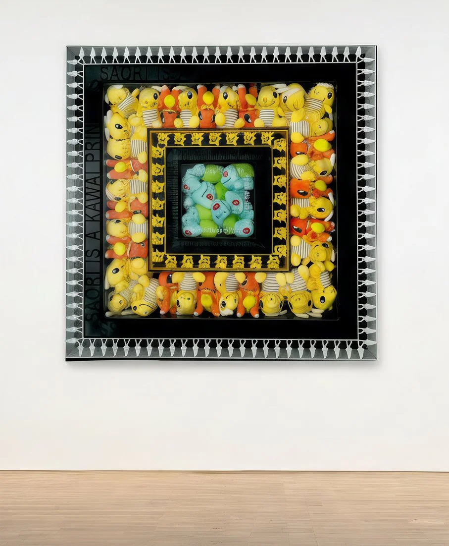 Fiery Orange, Mystic Gold, and Verdant Green : Kawaii spectrum in Plexi-Square