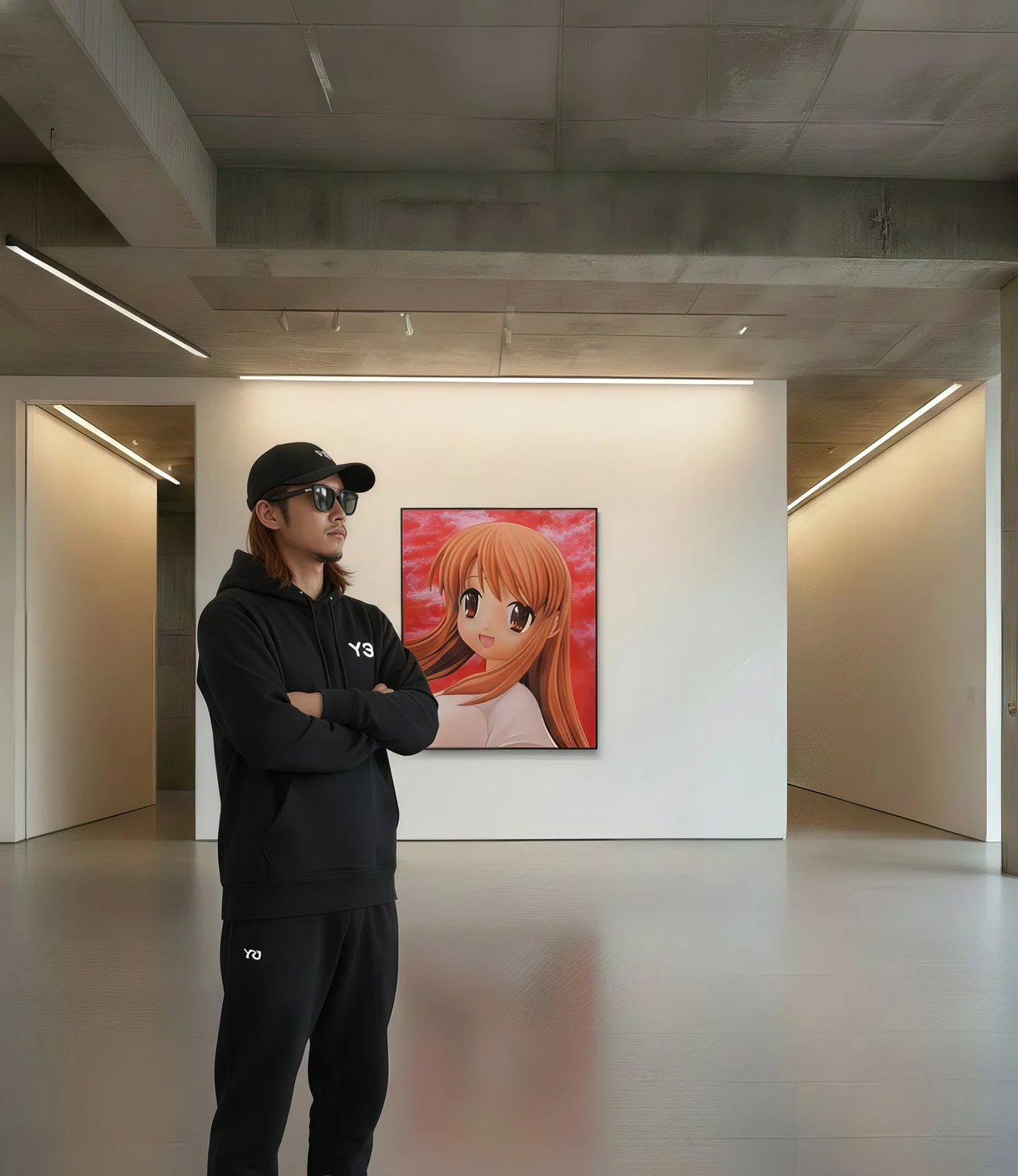 Kanako1: Crimson Temptation in Kawaii Elegance