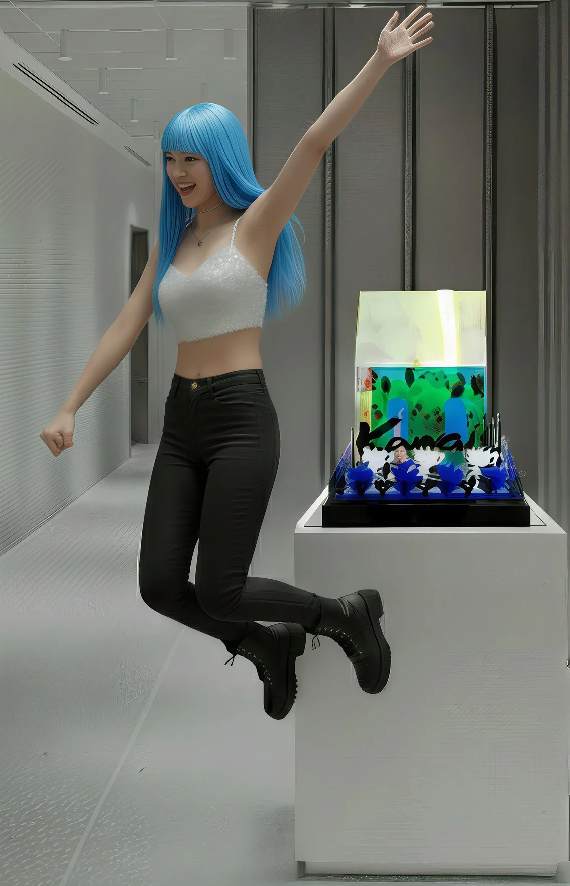 Blue Fantasy : Mudkip and Eevee Kawaii Abode