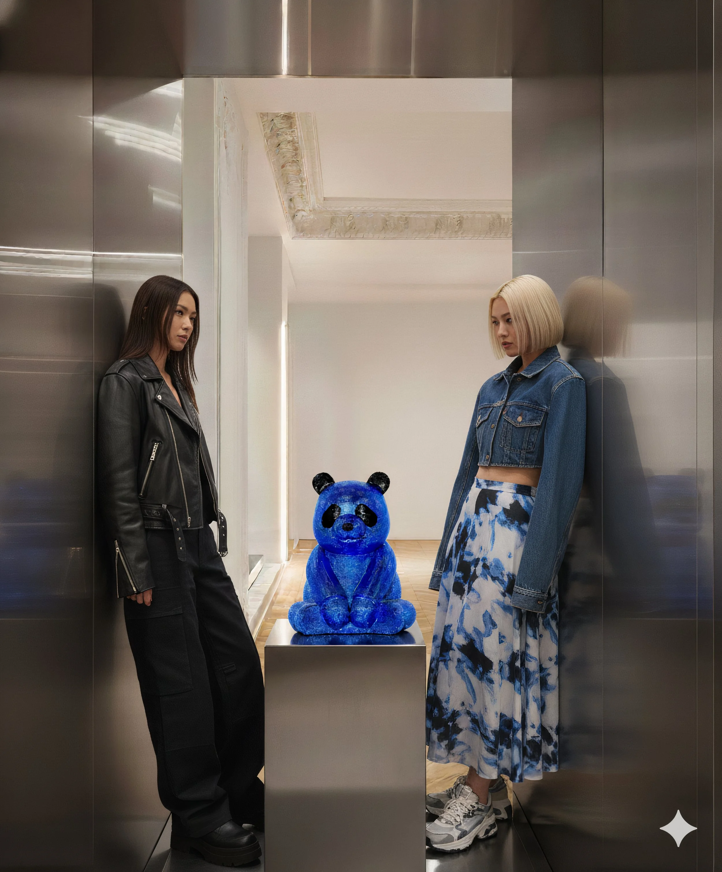 Petite Radiance: Azure Sparkle of Pandasan