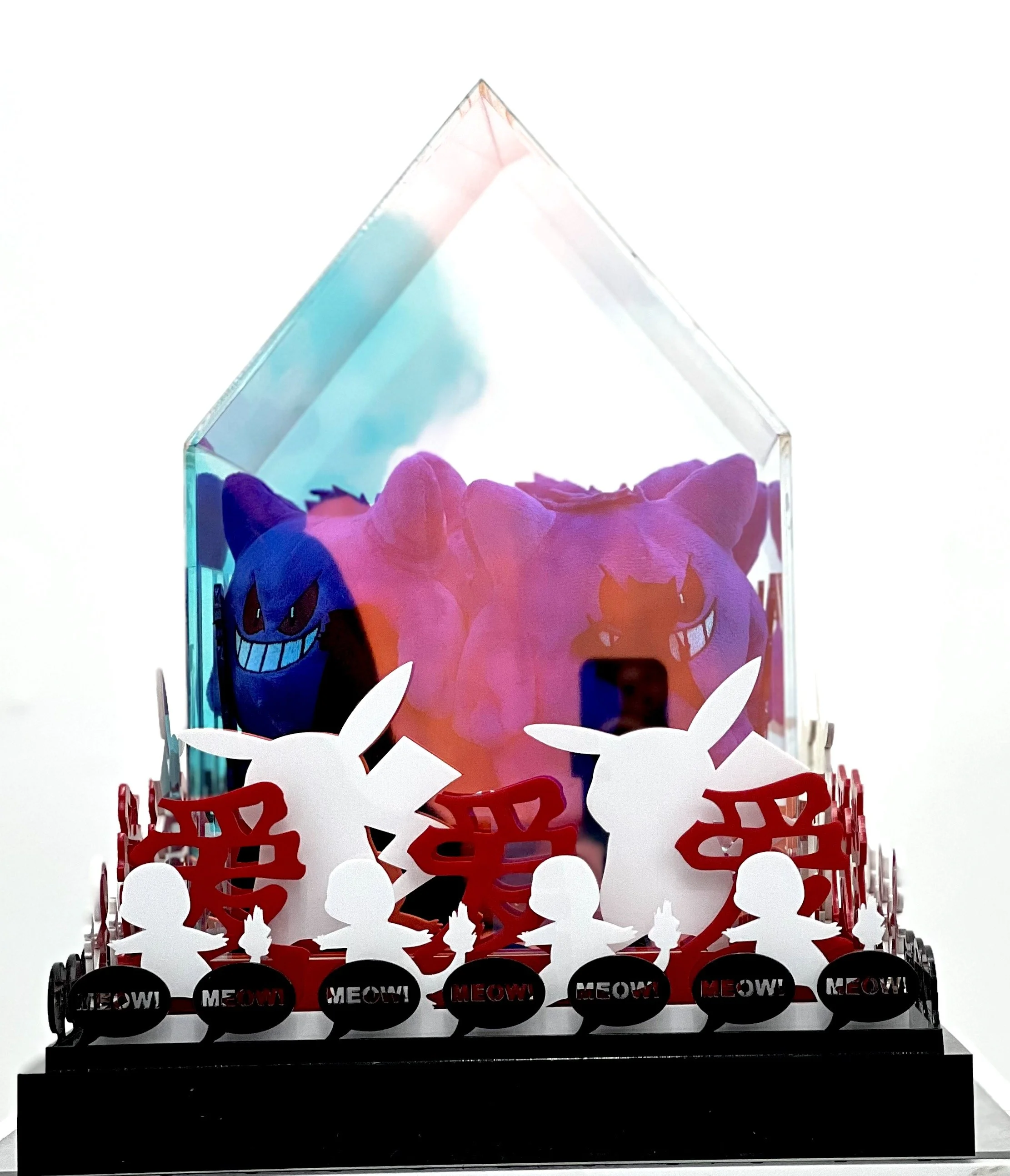 Midnight Gengar : Meow in the Blue Shade