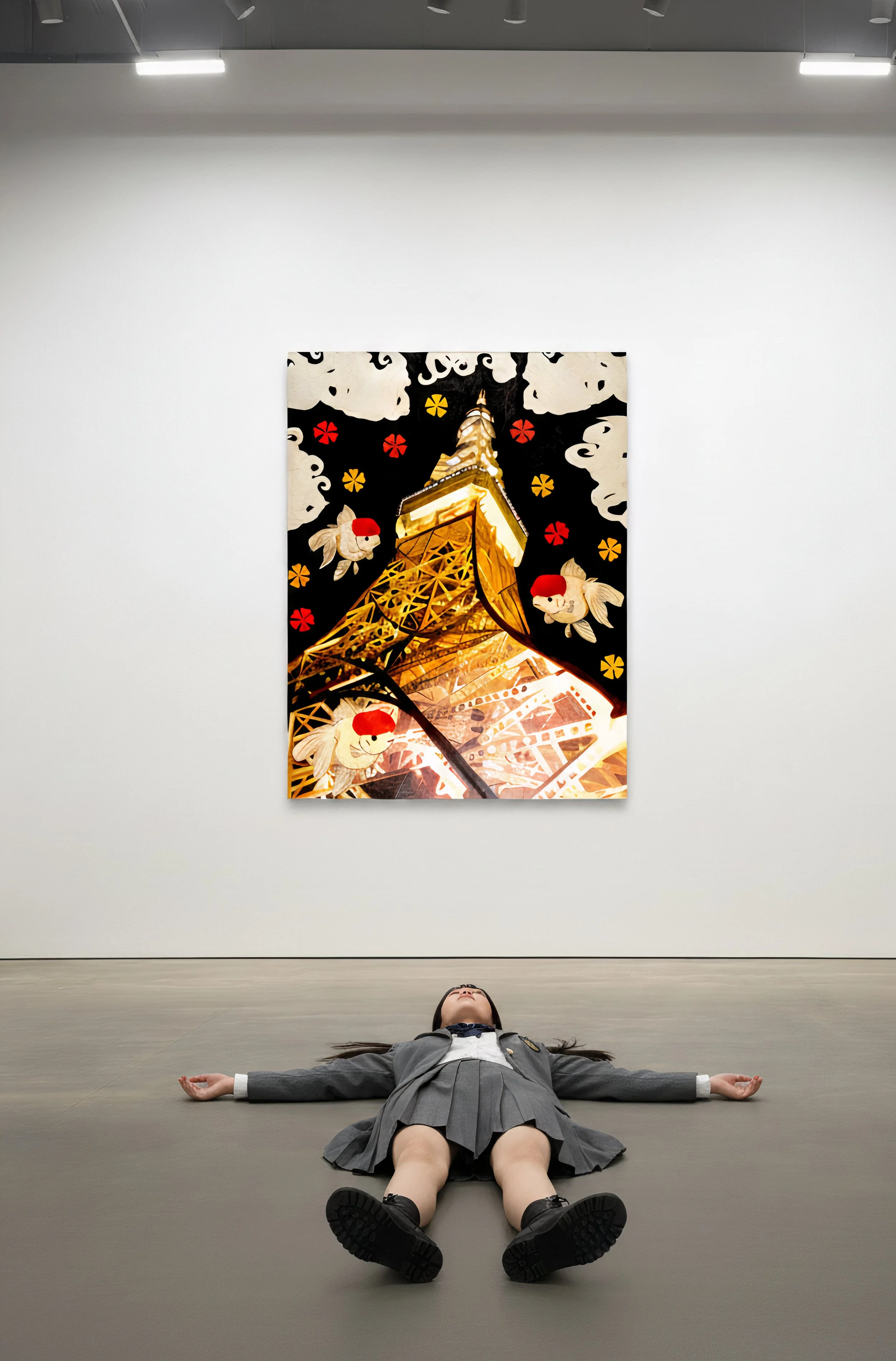 Golden Elegance : Tokyo Tower in the Night's Sonata 