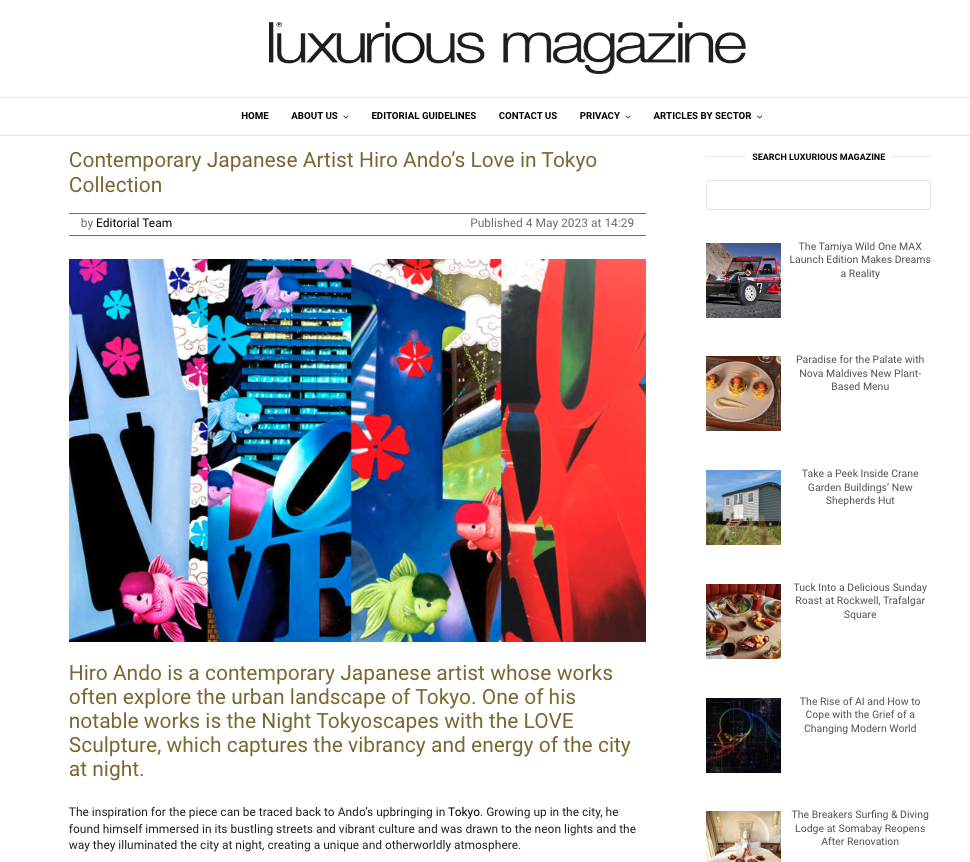 LUXURIOUS MAGAZINE