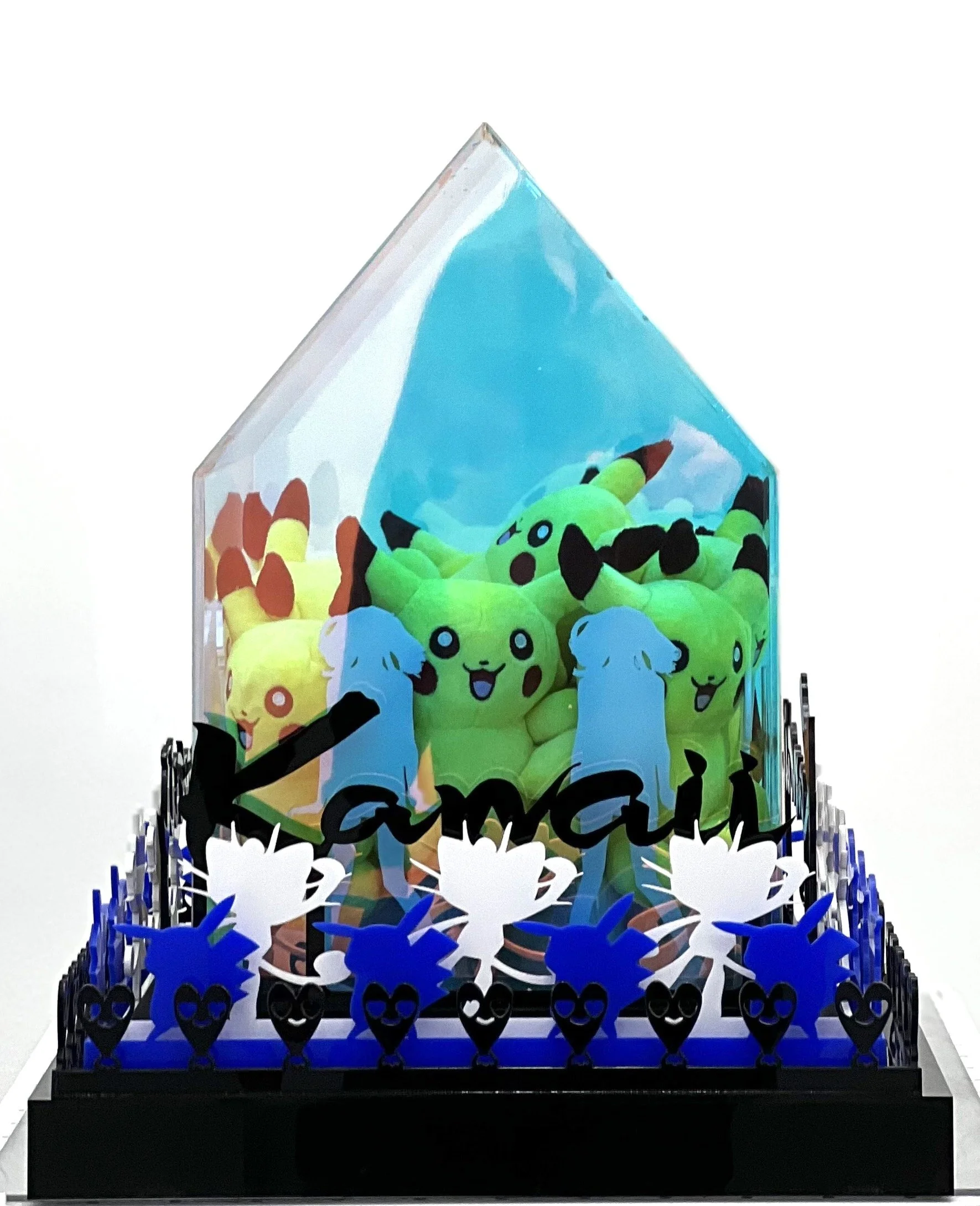 Blue Fantasy : Mudkip and Eevee Kawaii Abode