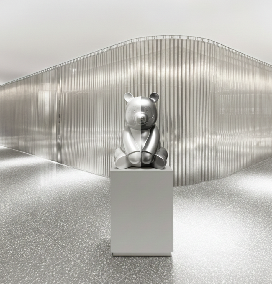 The United Pandasan : Spectral Symmetry Silver & White, 