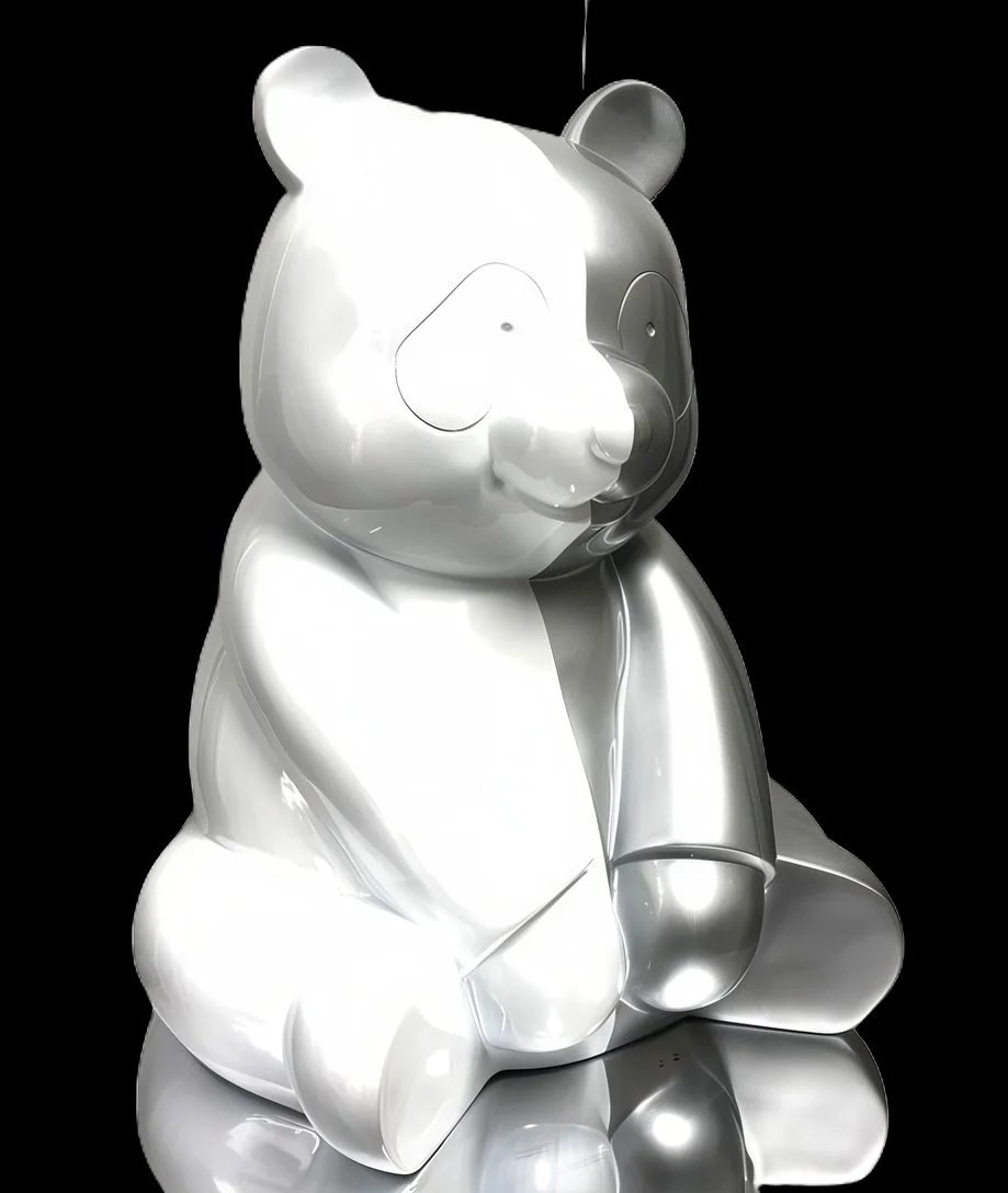 The United Pandasan : Spectral Symmetry Silver & White, 