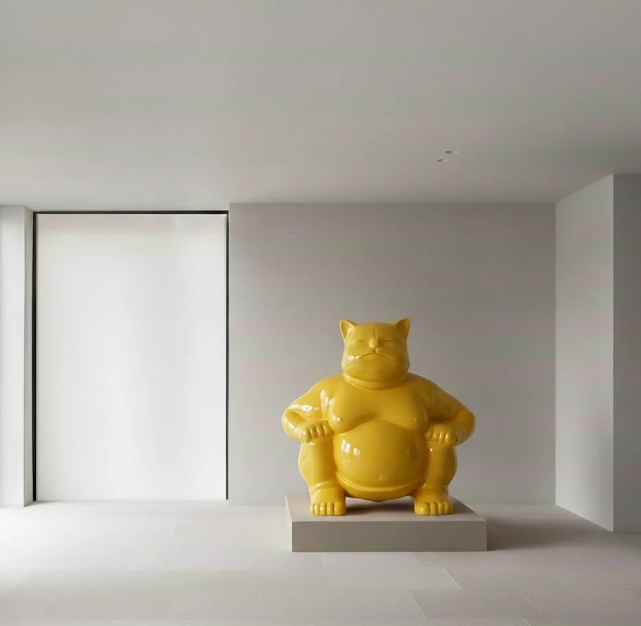 Grandiose Sumocat: Yellow Dance and Battles of Balance