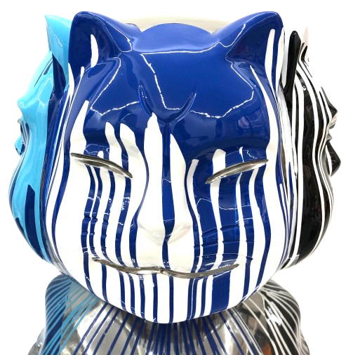 Onmyōdō: The Enigmatic Faces of Samuraicat – Azure and Midnight Currents in the Codex of Dualities