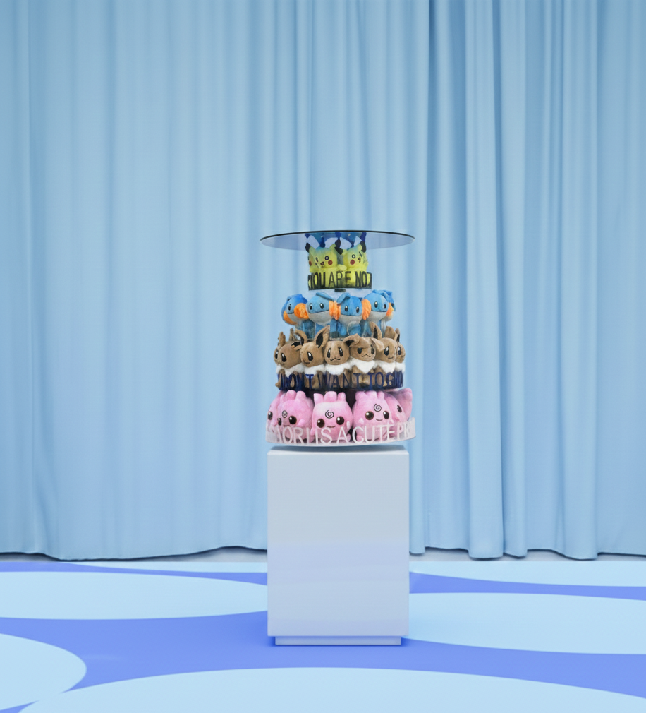 Dreamy PokéVerse : Saori's Blue Whispers of Innocence and Joy