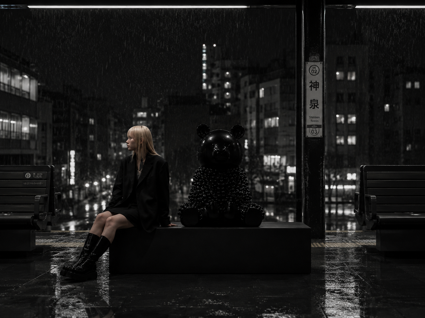 Pandason's Black : A Lilliputian Ballet of Chromatic Marvels