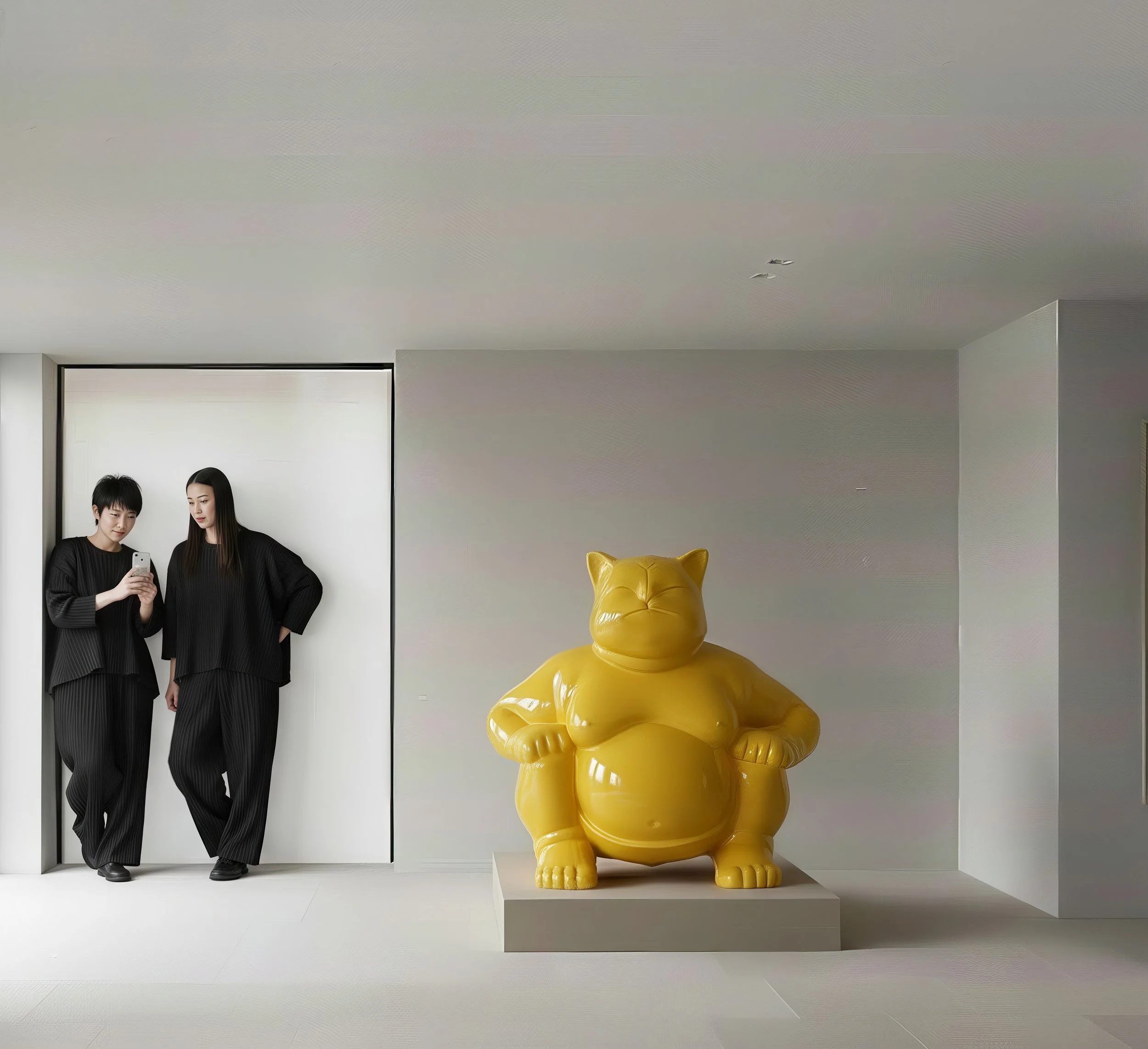 Grandiose Sumocat: Yellow Dance and Battles of Balance