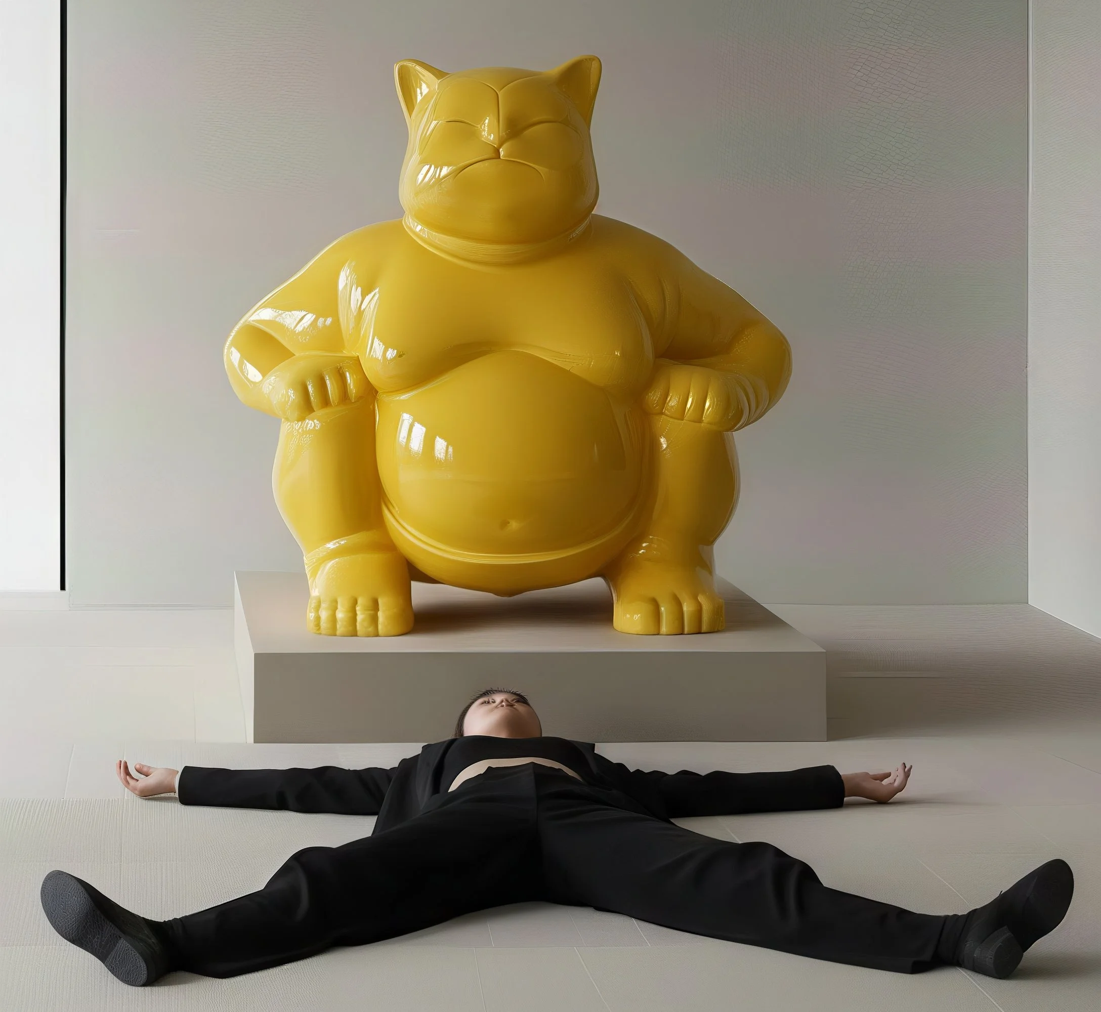 Grandiose Sumocat: Yellow Dance and Battles of Balance