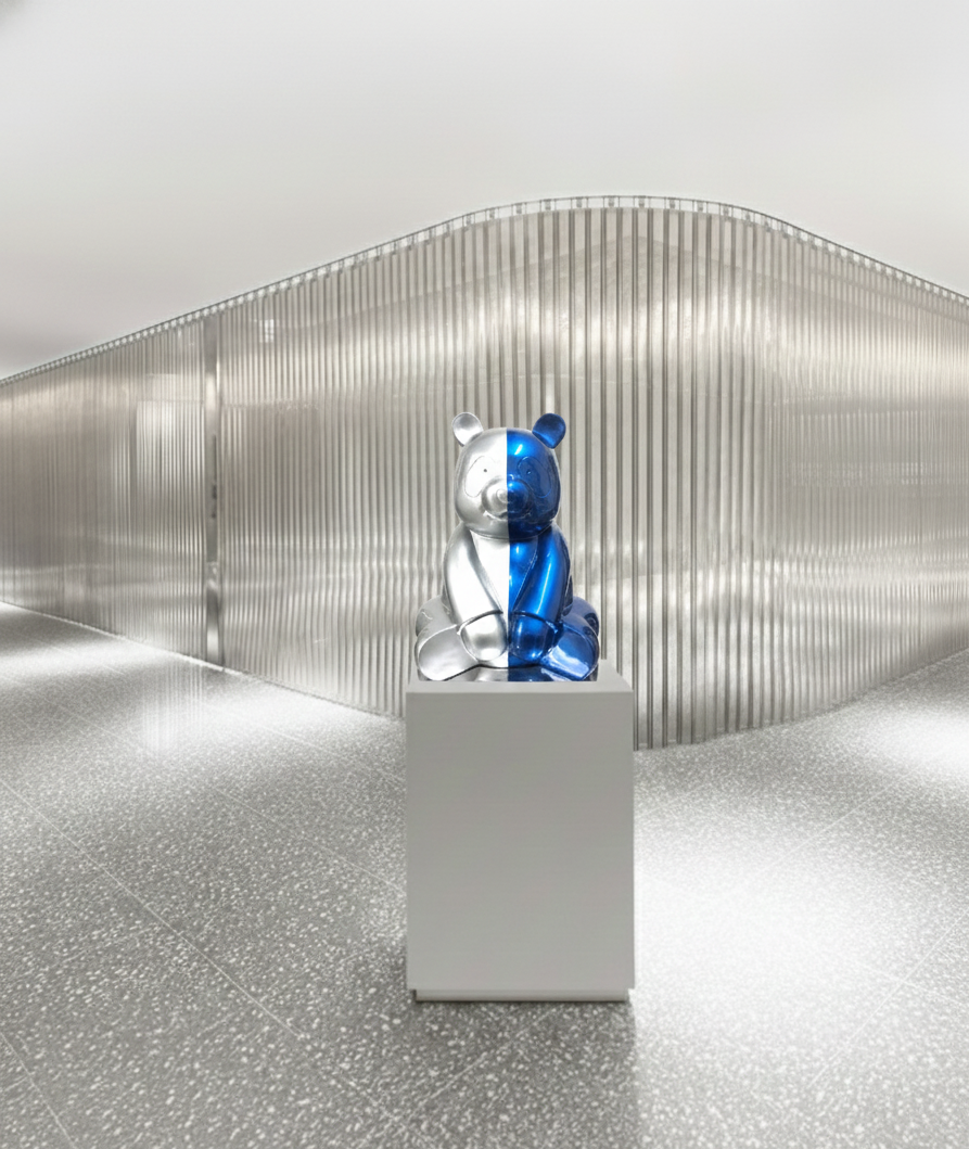 The United Pandasan: Spectral Symmetry Blu & Silver,